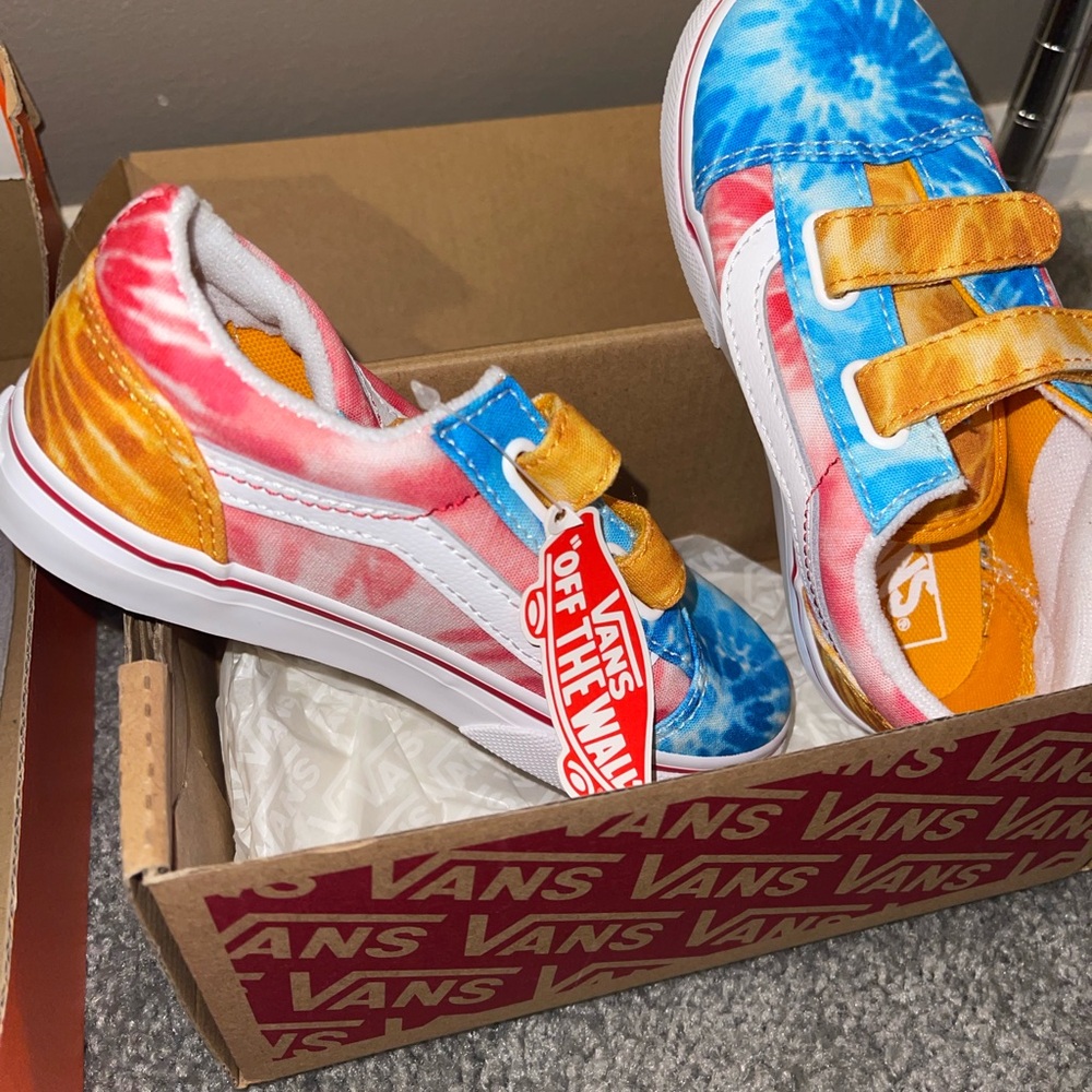 Vans Old Skool V Tie Dye Sneakers - Multicolor